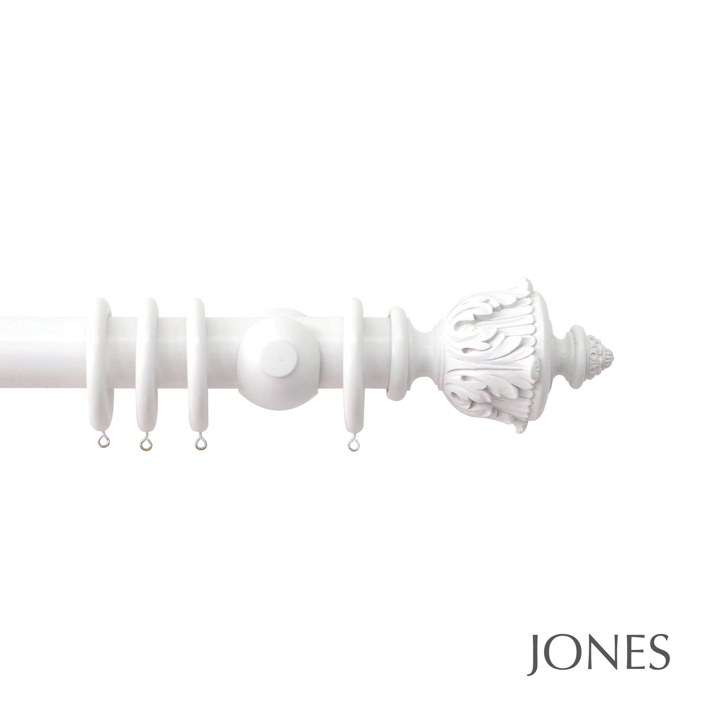 Estate Acanthus Pole Set - Alabaster