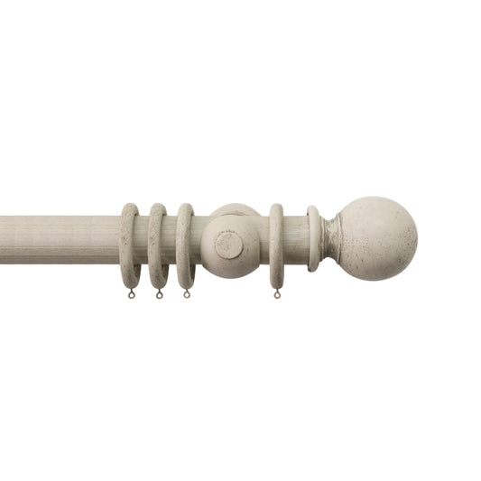 63mm Handcrafted Grande Ball Complete Pole Set - Putty