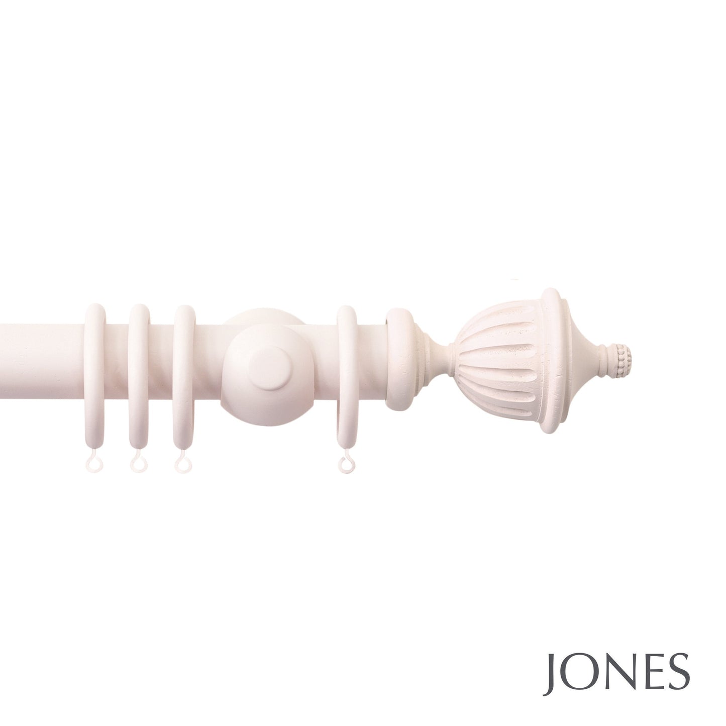 Seychelles Fluted Urn Pole Set - Blush