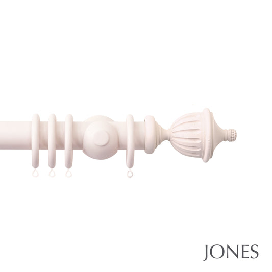 Seychelles Fluted Urn Pole Set - Blush