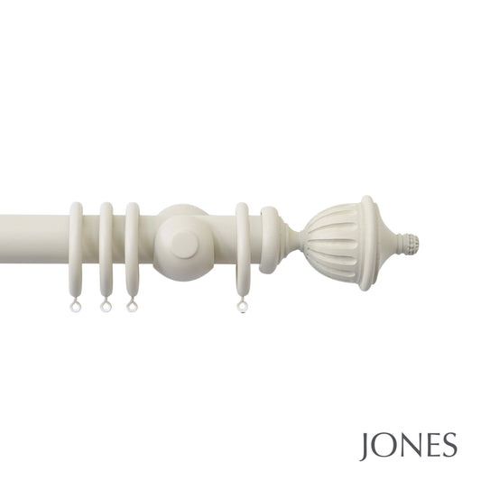 Seychelles Fluted Urn Pole Set - Sand