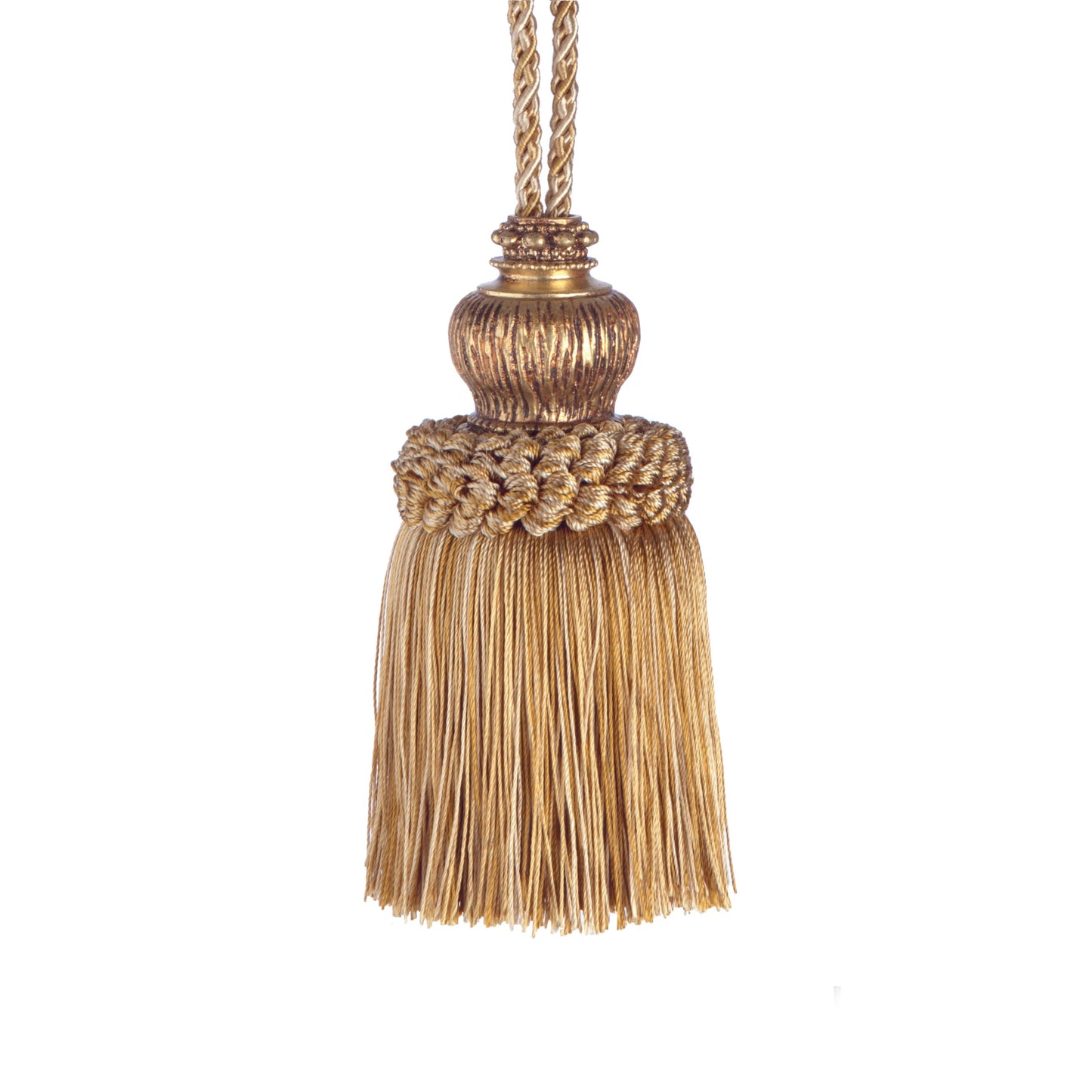 Florentine Key Tassel - Gold