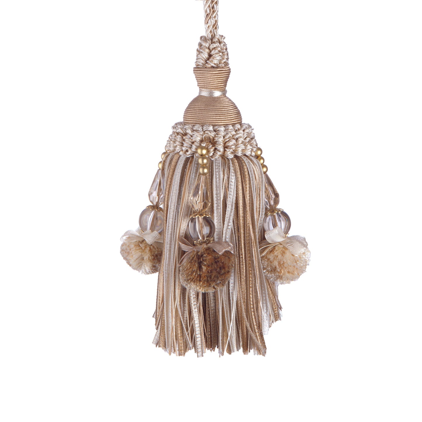 Interlude Key Tassel - Crema