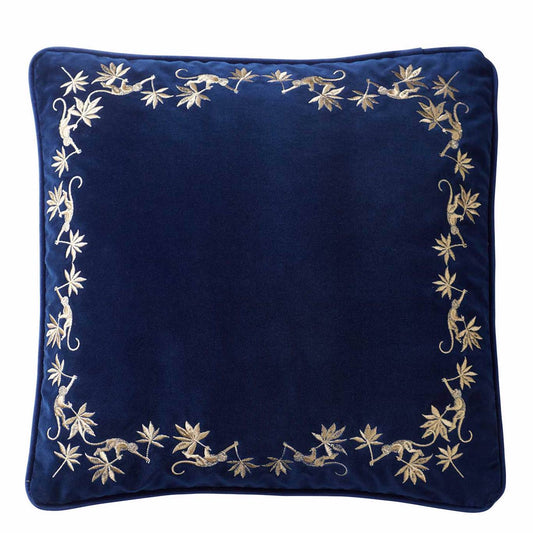 Sapphire Garden Cushion - Midnight