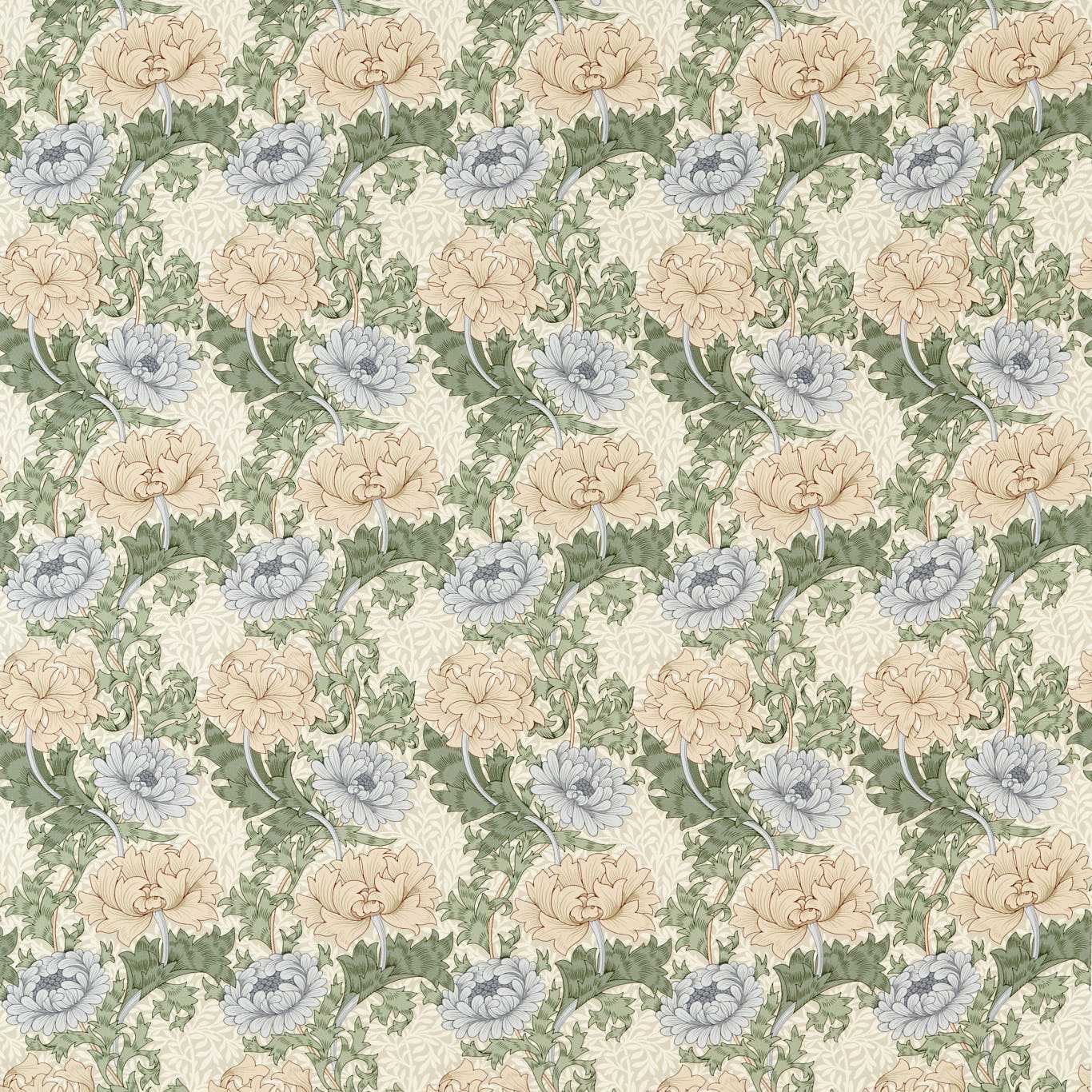 Chrysanthemum Outdoor Fabric