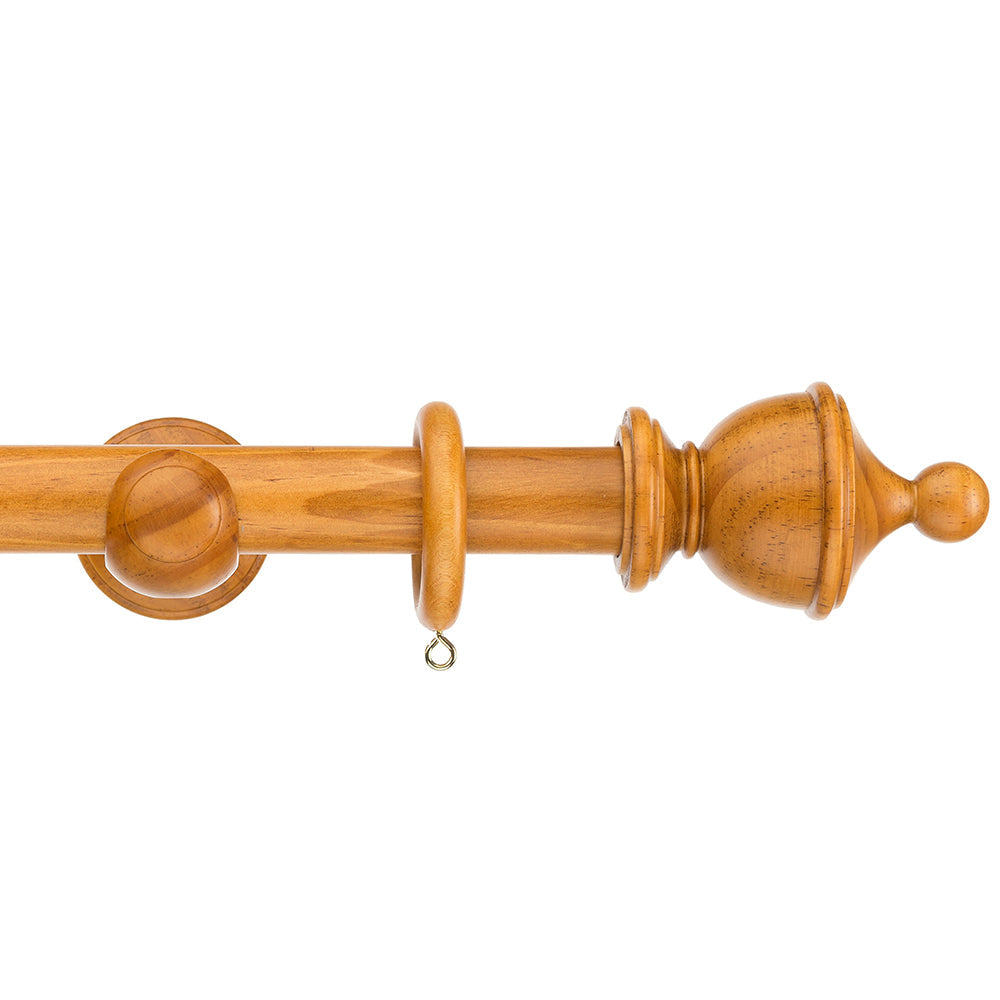 28mm Naturals Urn Wood Pole Set - Antique Pine