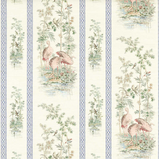 Storks & Thrushes Wallpaper