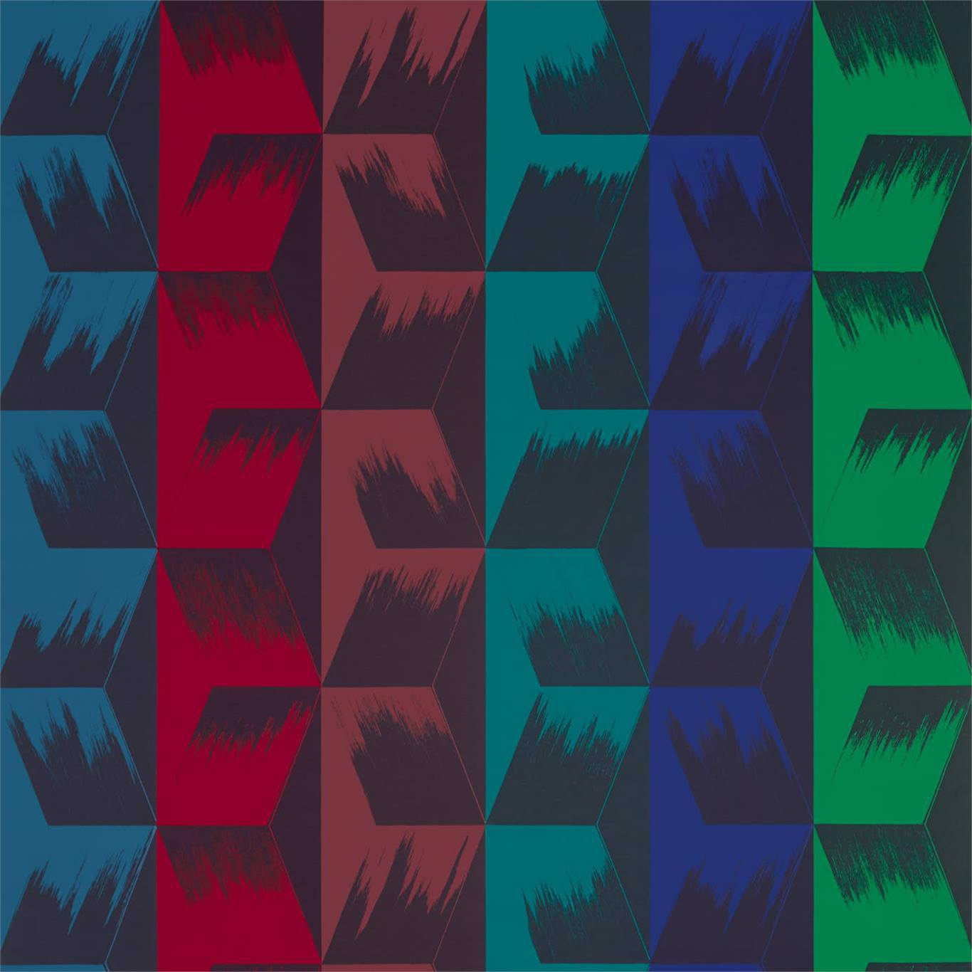 Rhombi Stripe Fabric