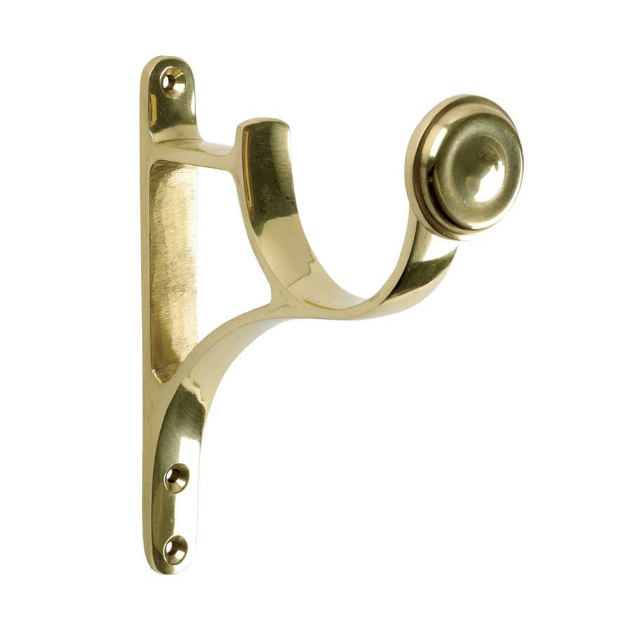 Brass Metal End Bracket Pk1