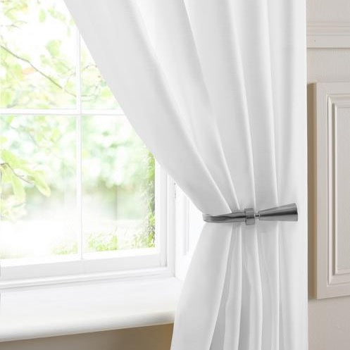 Batiste White Voile Panel