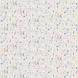 Alphabet People Fabric