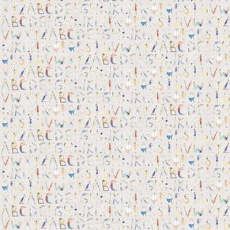 Alphabet People Fabric